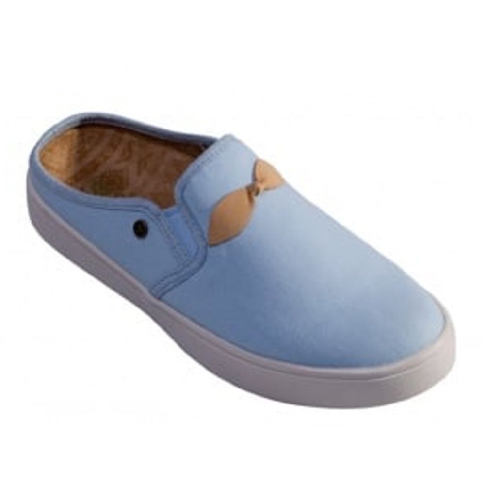 NIB Spenco Audrey Slide in Powder Blue Size 9
